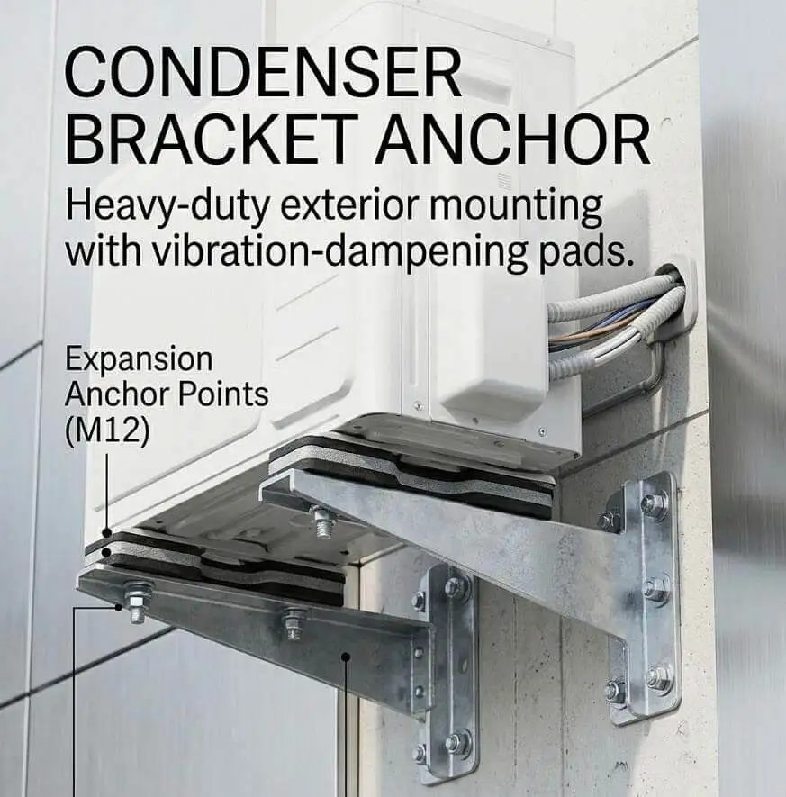 Condenser Bracket Anchor