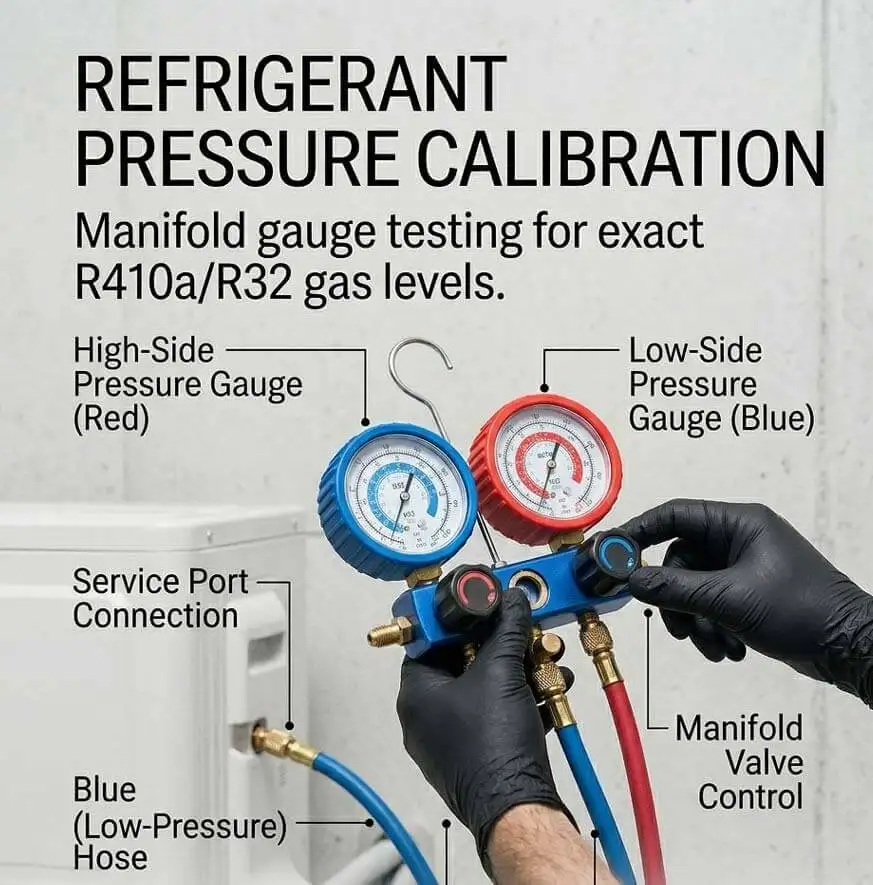 Refrigerant Pressure Calibration